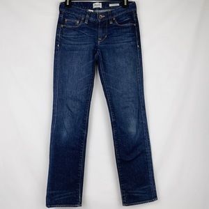 Madewell | Dark Wash Straight Stretch Jeans 25